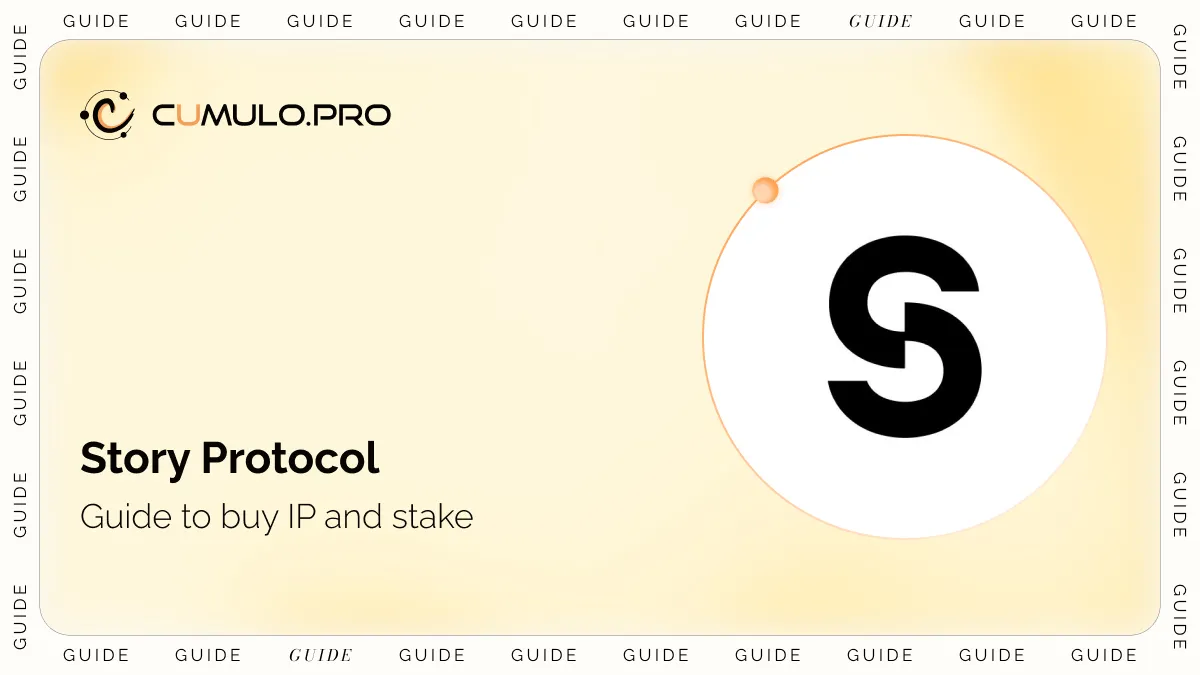 Story Protocol Guide: Buying IP Tokens and Staking
