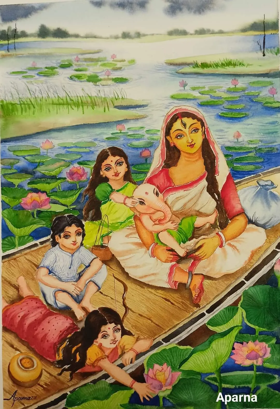 The Union of Shiv–Shakti