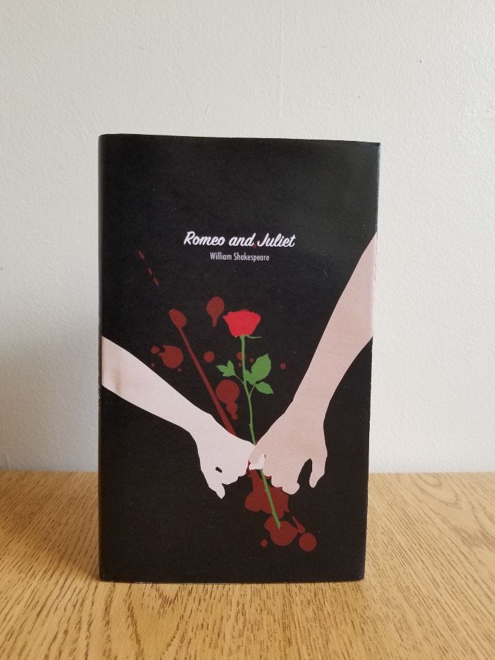 Romeo And Juliet Book Cover Design