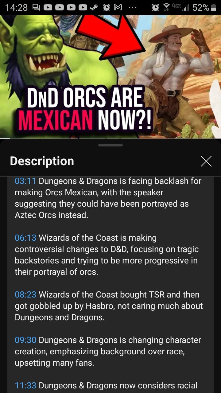 Orcs were never racist. (but they might be now) WIZARDS OF THE COAST. | by  VolkColopatrion | Medium