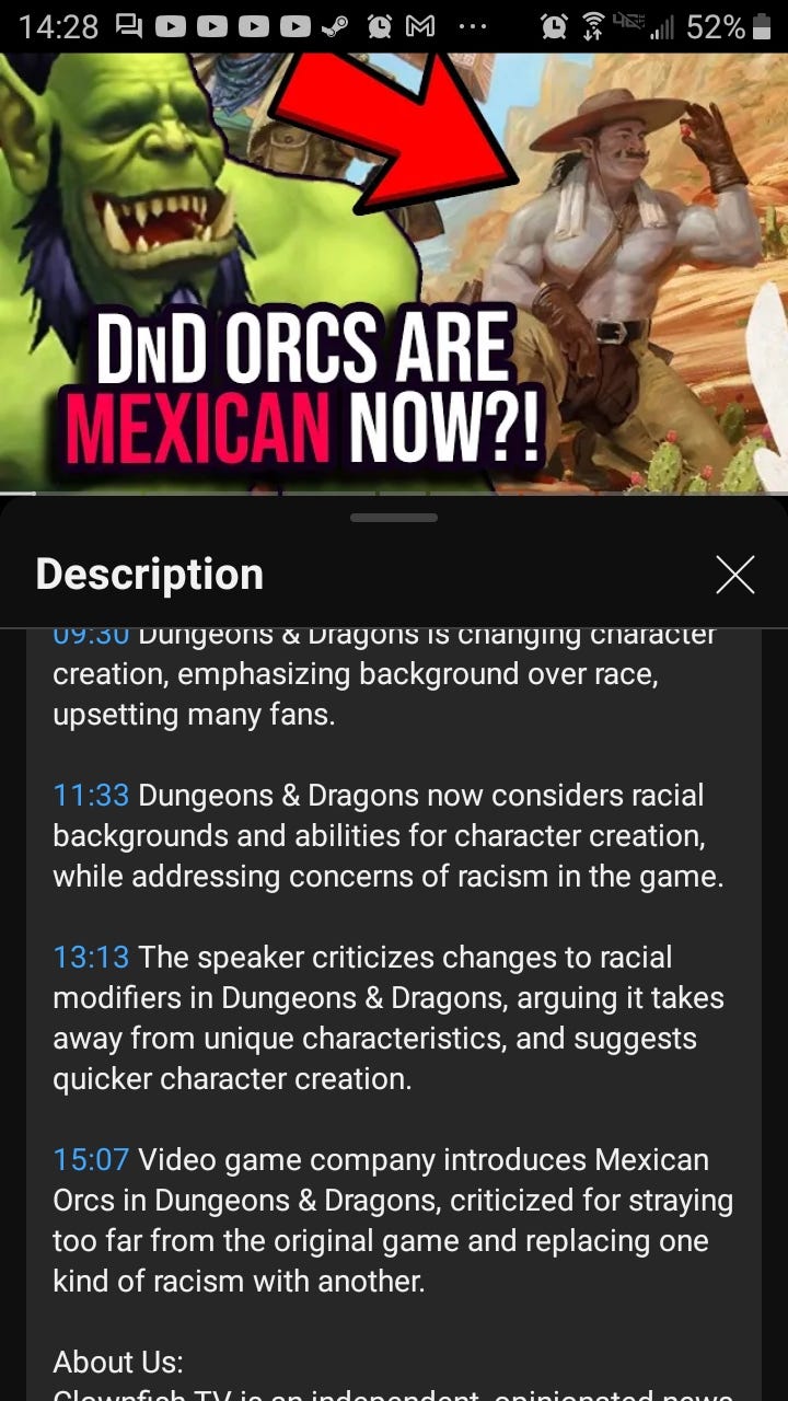 Orcs were never racist. (but they might be now) WIZARDS OF THE COAST. | by  VolkColopatrion | Medium