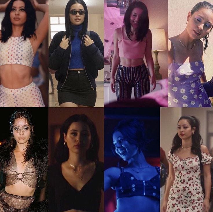 Did anyone notice Cassie copied two of maddy's outfits in this recent  episode? : r/euphoria