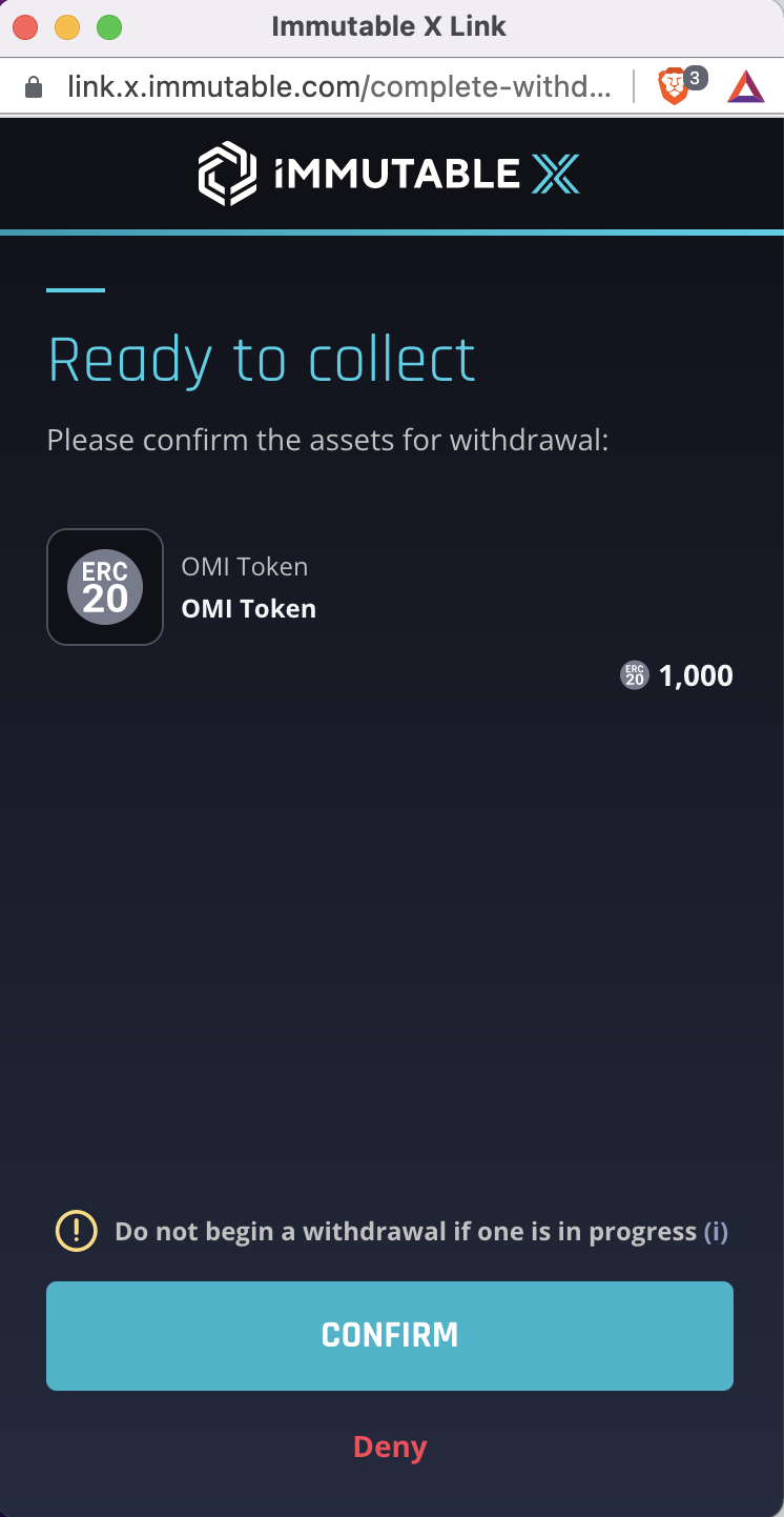 Utilisation du bridge OMI L1/L2. Le pont IMX est maintenant ouvert, ce… |  by MyCryptoVerse 🇫🇷 | Medium