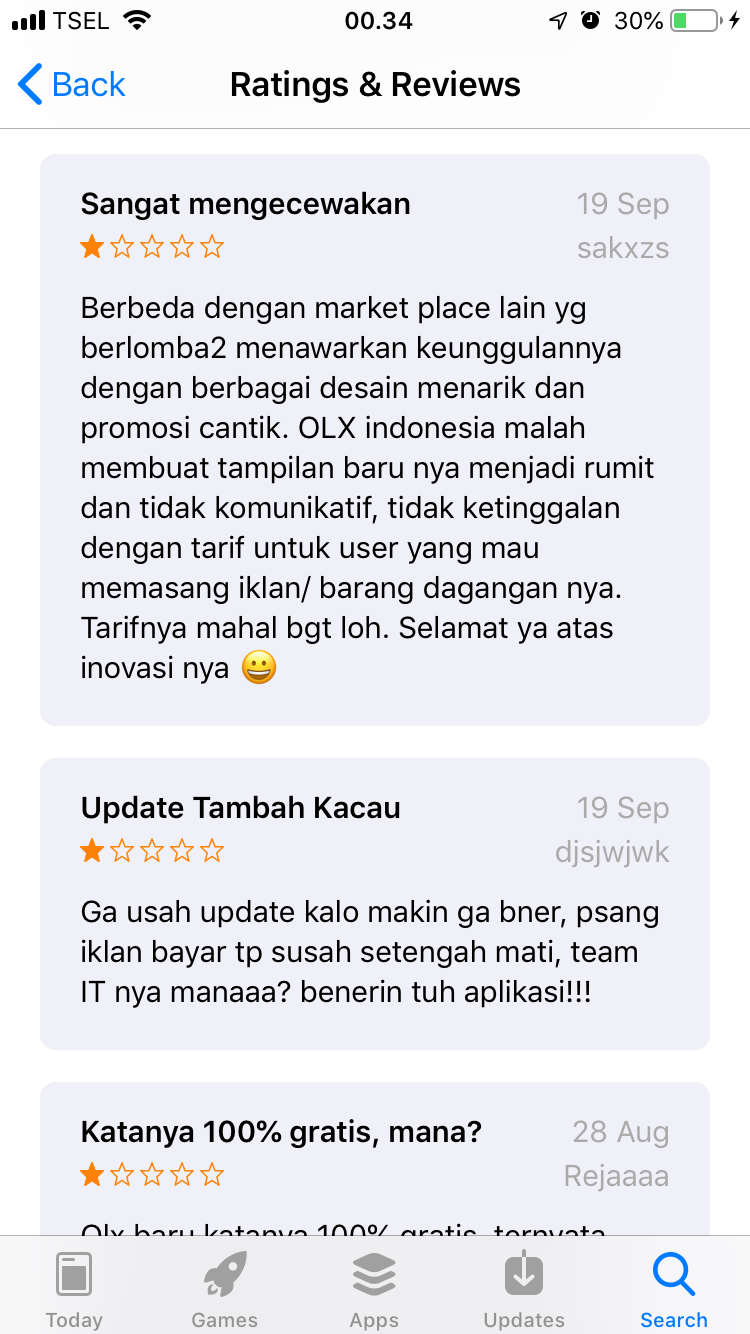 OLX: A Usability Case Study. In this case, I will discuss the OLX…, by  Aldi Pratama