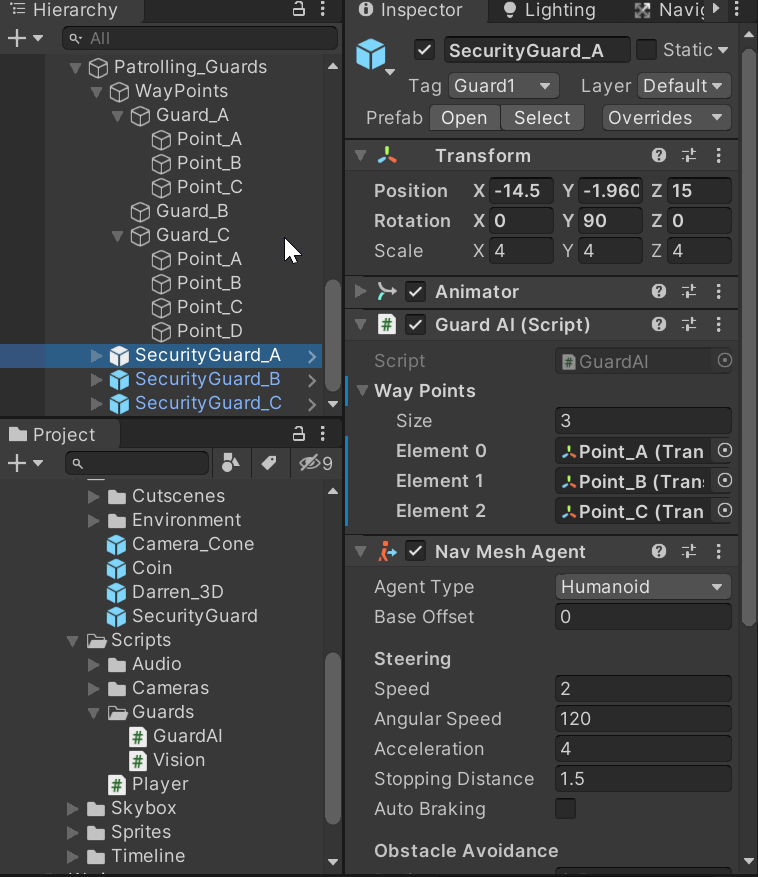 Simple Waypoint System, Animation Tools