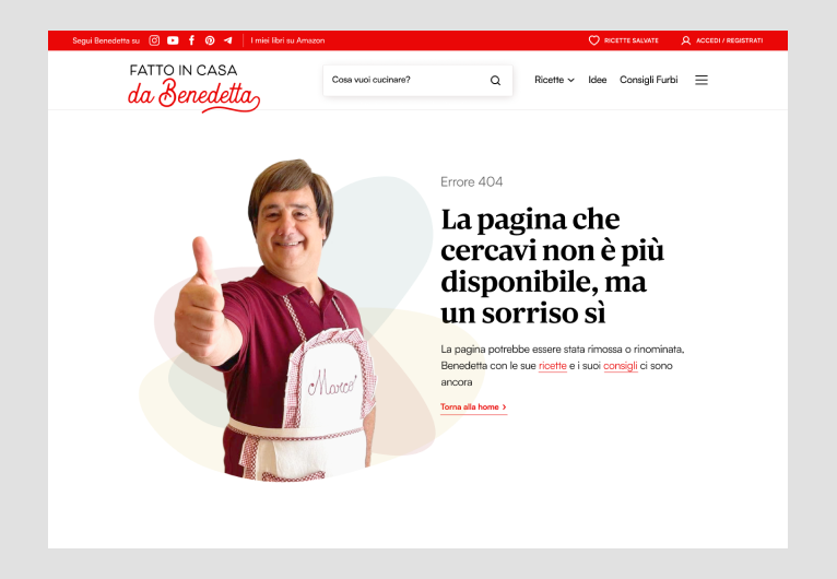 È online il nuovo sito di Fatto in casa da Benedetta