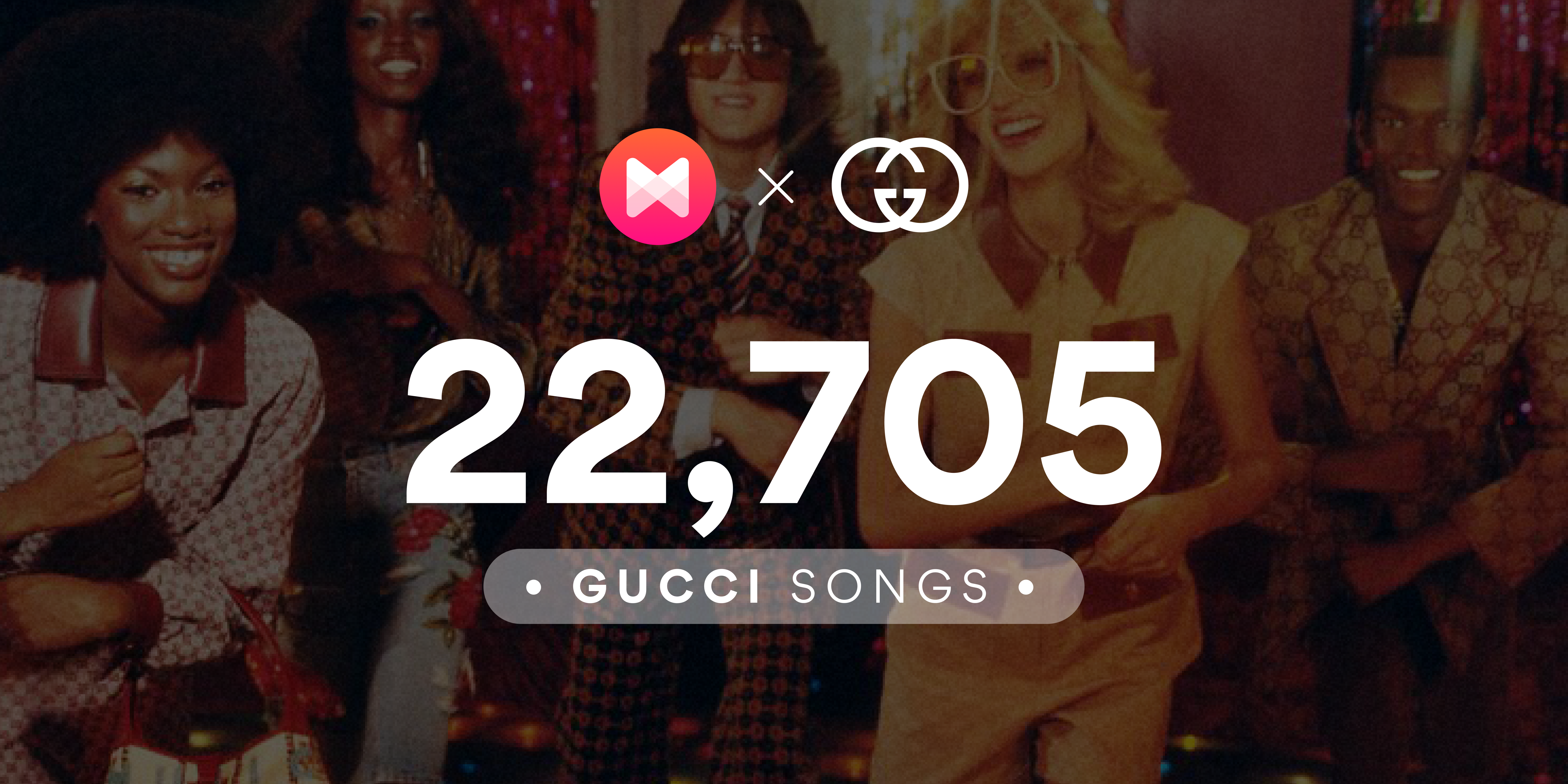 22,705 Gucci songs, a new fashion line by Gucci powered by Musixmatch  celebrating the power of music | by Musixmatch | Musixmatch Blog | Medium