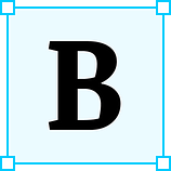 B