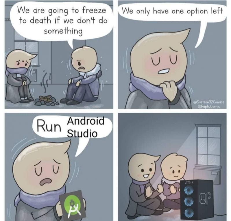 ⚡ Is Your Android Studio Always Slow? 🚀Here's How to Speed Up Immediately.  | by Wajahat Karim | AndroidPub | Medium