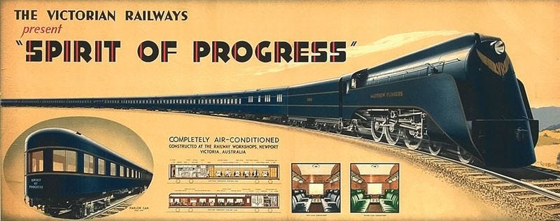 Spirit of Progress — “Victoria's Art Deco, Legendary and