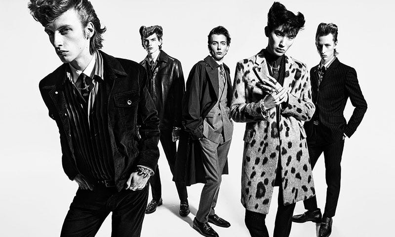 Rock 'n' Roll Attitude for Zara Men for Winter Season