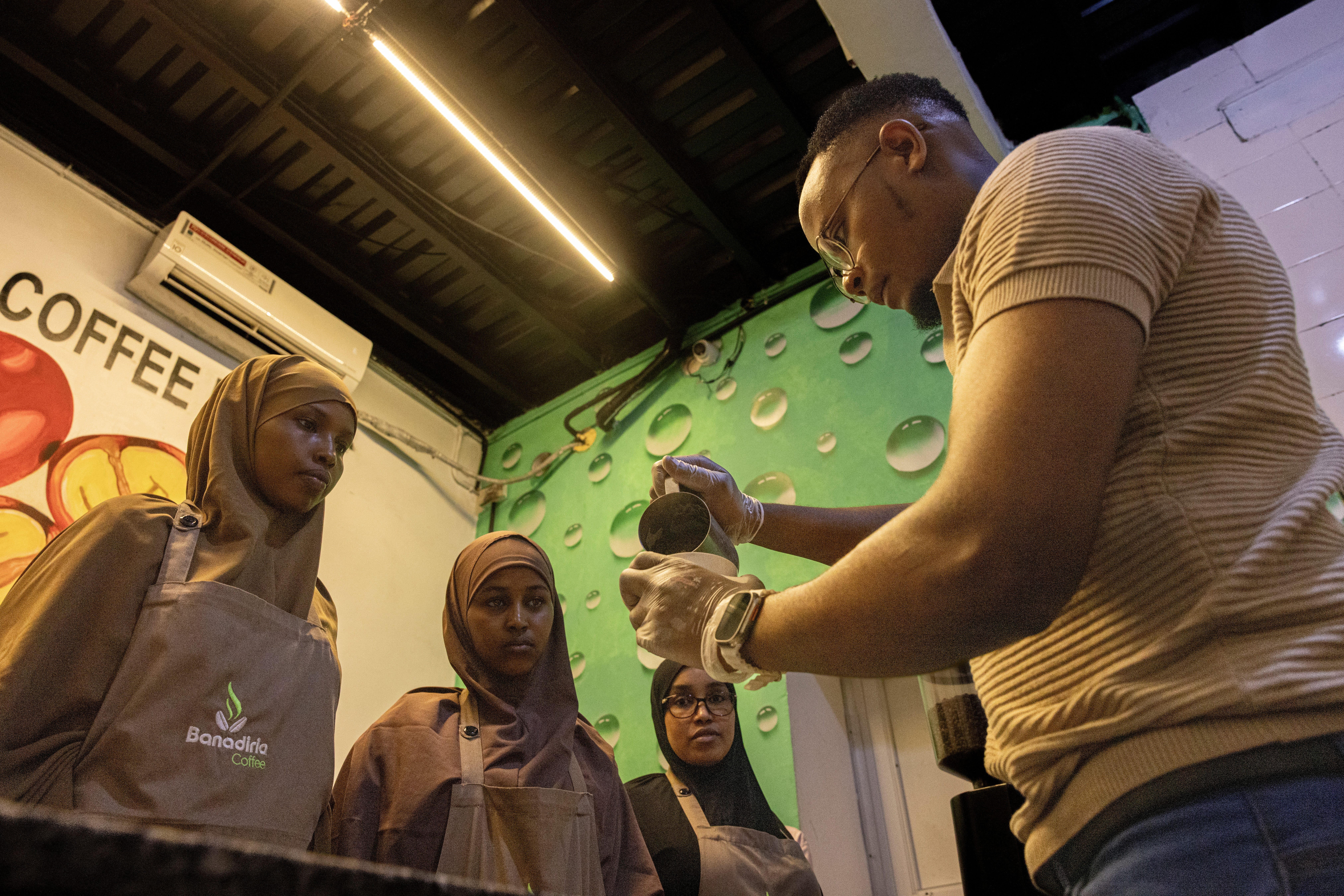 Through hands-on instruction and one-on-one guidance, David helps Somali youth develop professional standards that can open doors to employment and entrepreneurship.