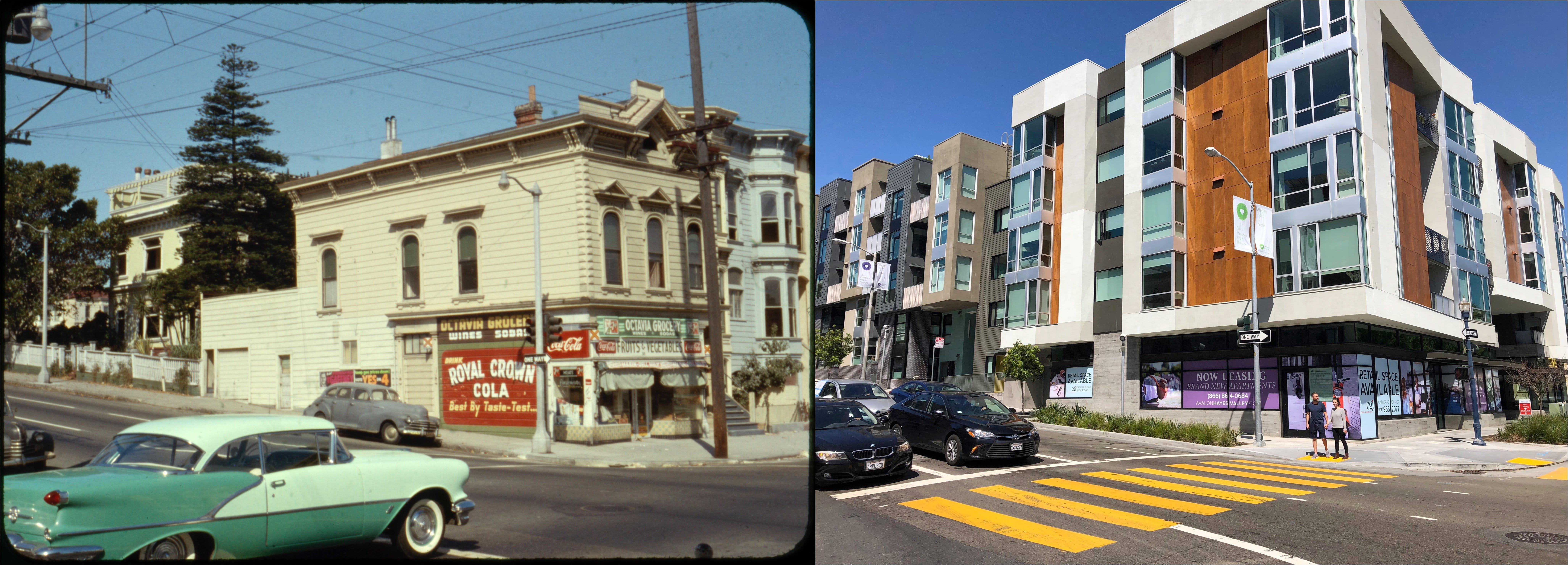 Hayes Valley: Then & Now. A San Francisco neighborhood changes