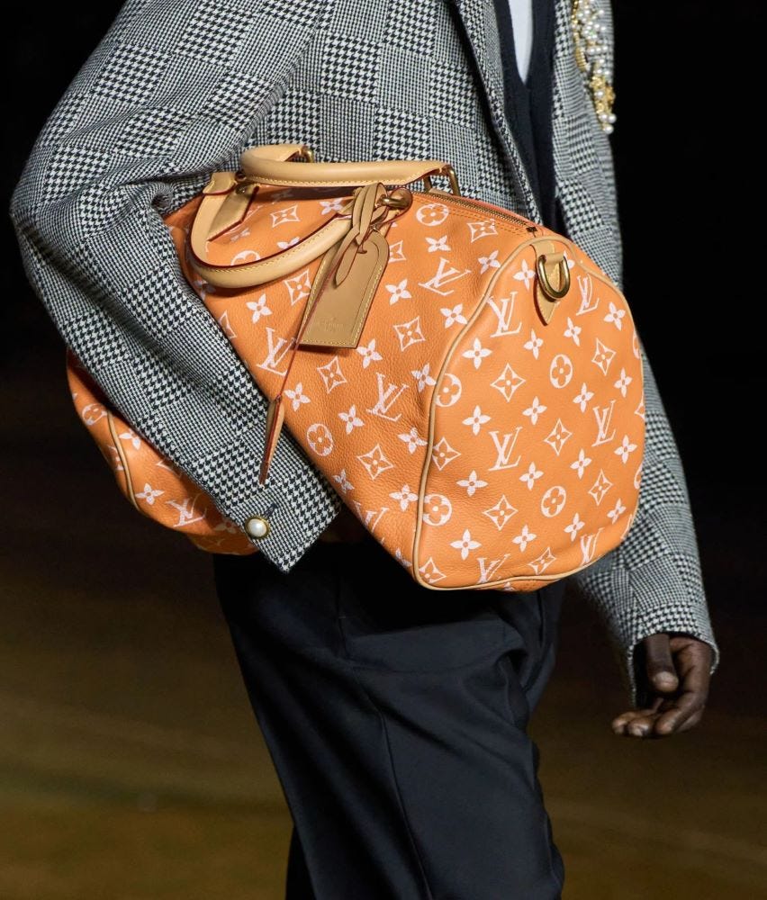 Louis Vuitton 'Speedy' bags by Pharrell