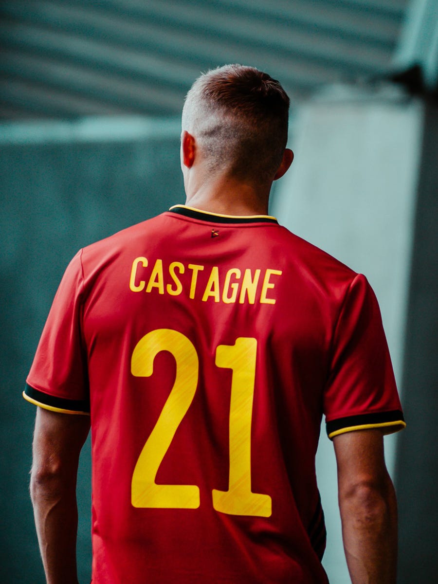 Belgian national team 2020 European Cup home jersey | by Site de maillot de foot  pas cher chine | Medium