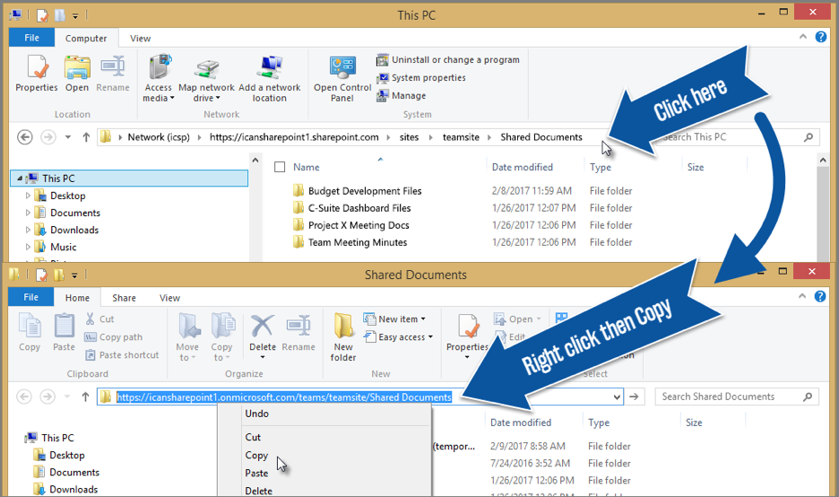 Get to SharePoint through Windows File Explorer | by Matt Wade | jumpto365  | Medium