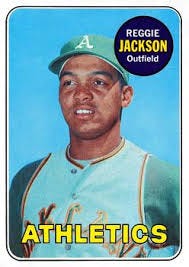 Reggie Jackson, the star rightfielder and slugger