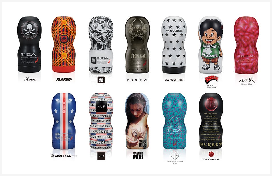 Art and the Masturbator; TENGA Collaborations, Part 2 | by