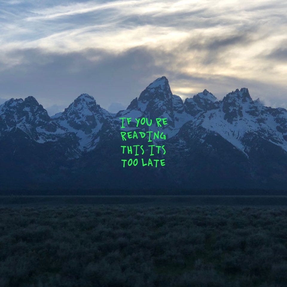 Kanye West — ye. You might remember Kanye West from back… | by