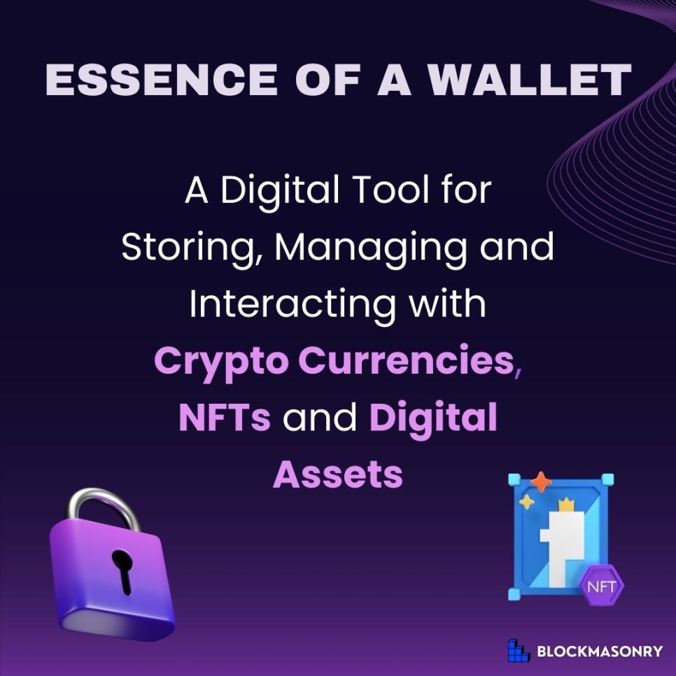 What is a Crypto Wallet ?. Block Masonry | by Blockmasonry | Medium