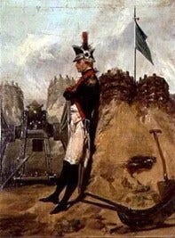 Lt. Colonel Hamilton, NY Artillery. Image: Wikipedia