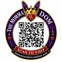 Photo and concept by The Momma Dom and her A.I. Program