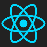 Image 2: Sample React logo png icon of 200x200px