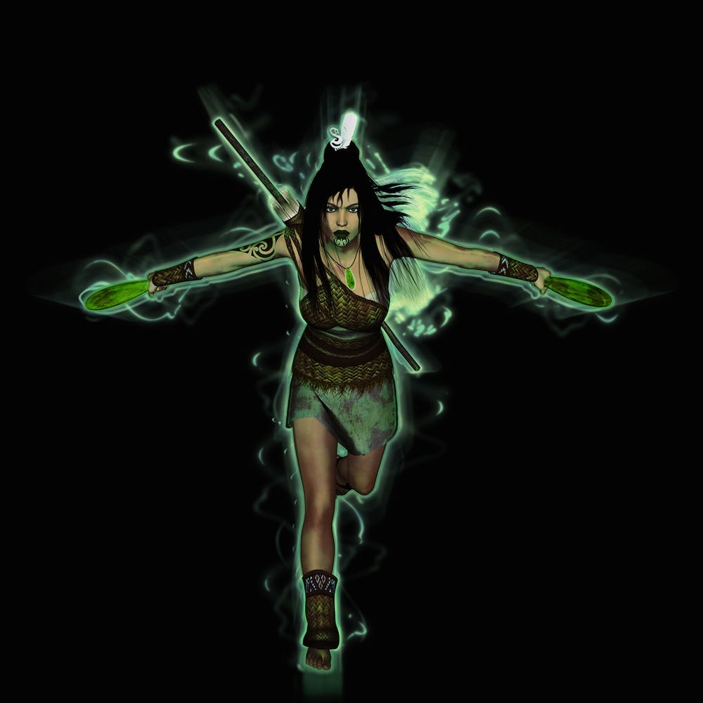 Guardian Game - Maori Heroine - Maia