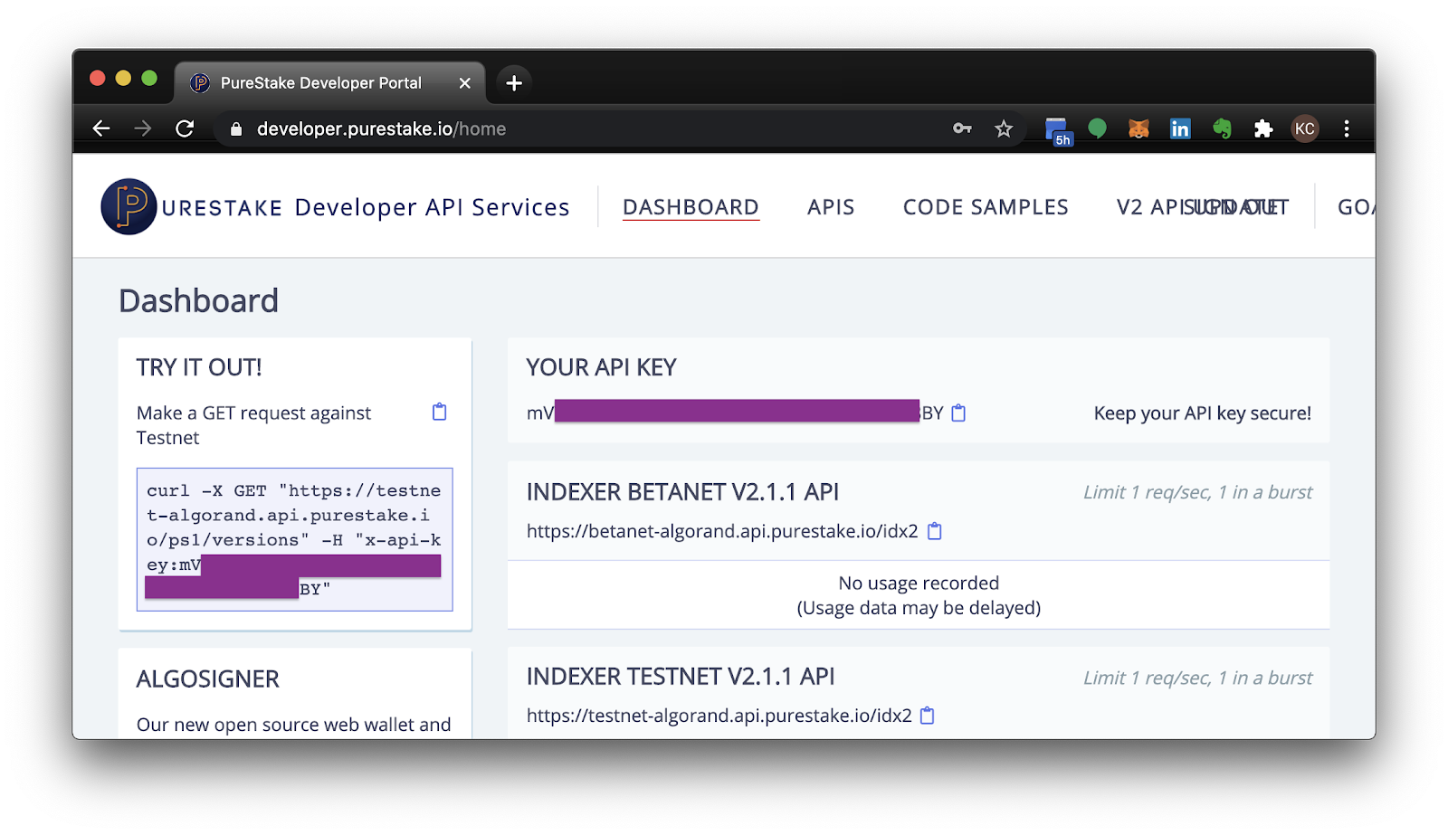 Demonstration of Algorand with JavaScript SDK | by KC Tam | Medium
