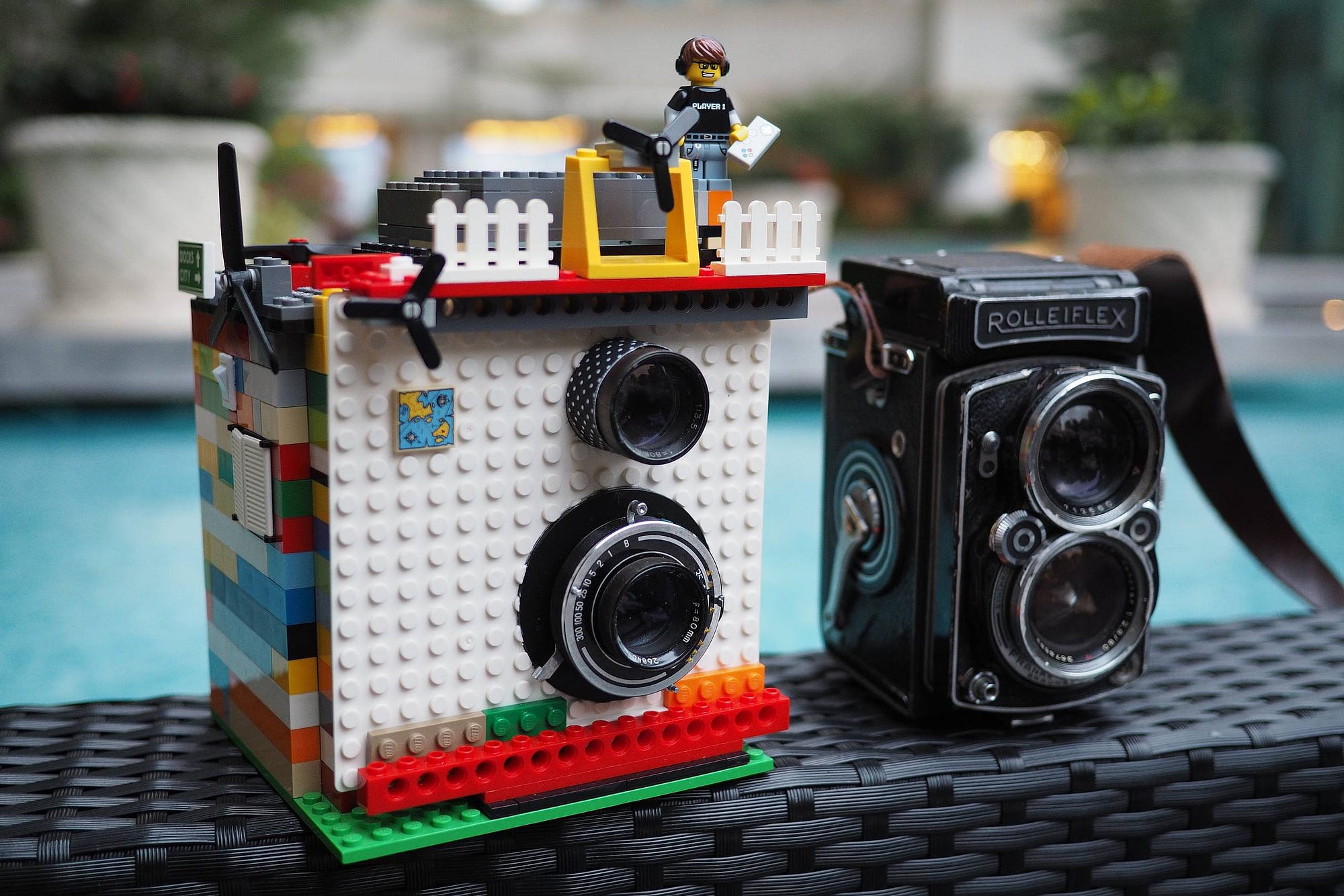 Instax Magic : l'appareil photo instantané en Lego