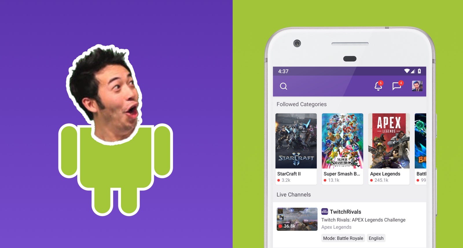 Twitch for Android: From Meme to Dream