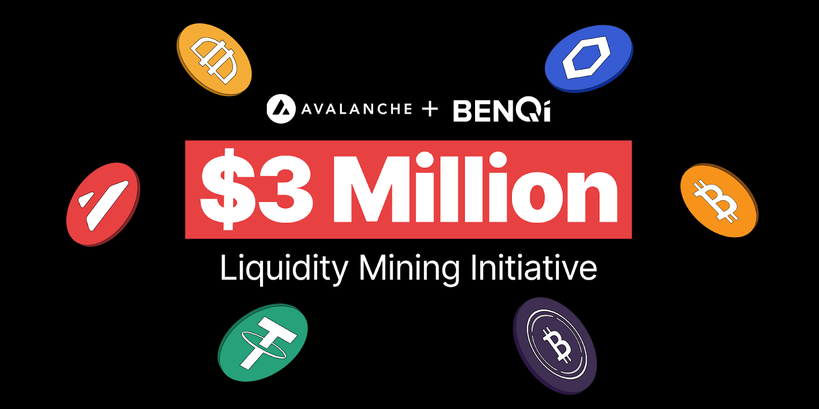 BENQI and Avalanche Launch $3M Liquidity Mining Initiative to Accelerate  DeFi Growth | by Avalanche | Avalanche | Medium