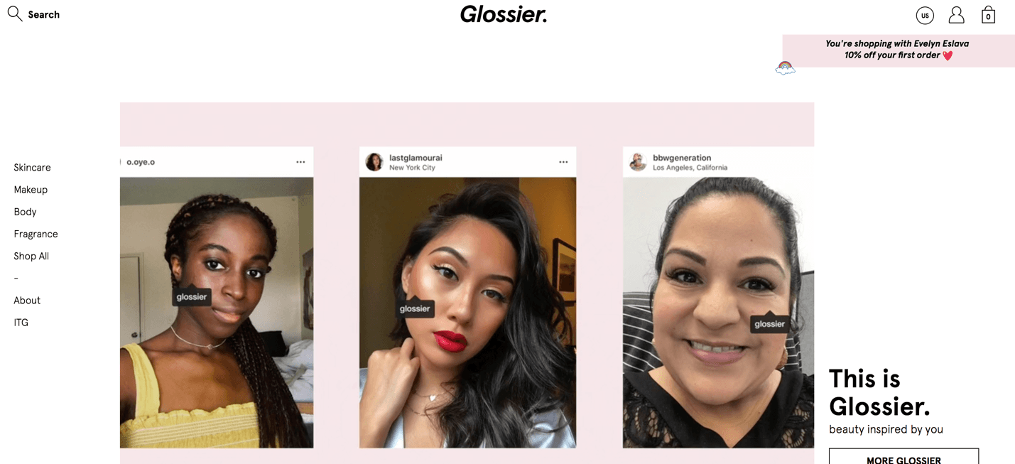 Glossier Marketing Breakdown: How This Beauty Brand Became a $1.2 Billion  Company - OptiMonk Blog
