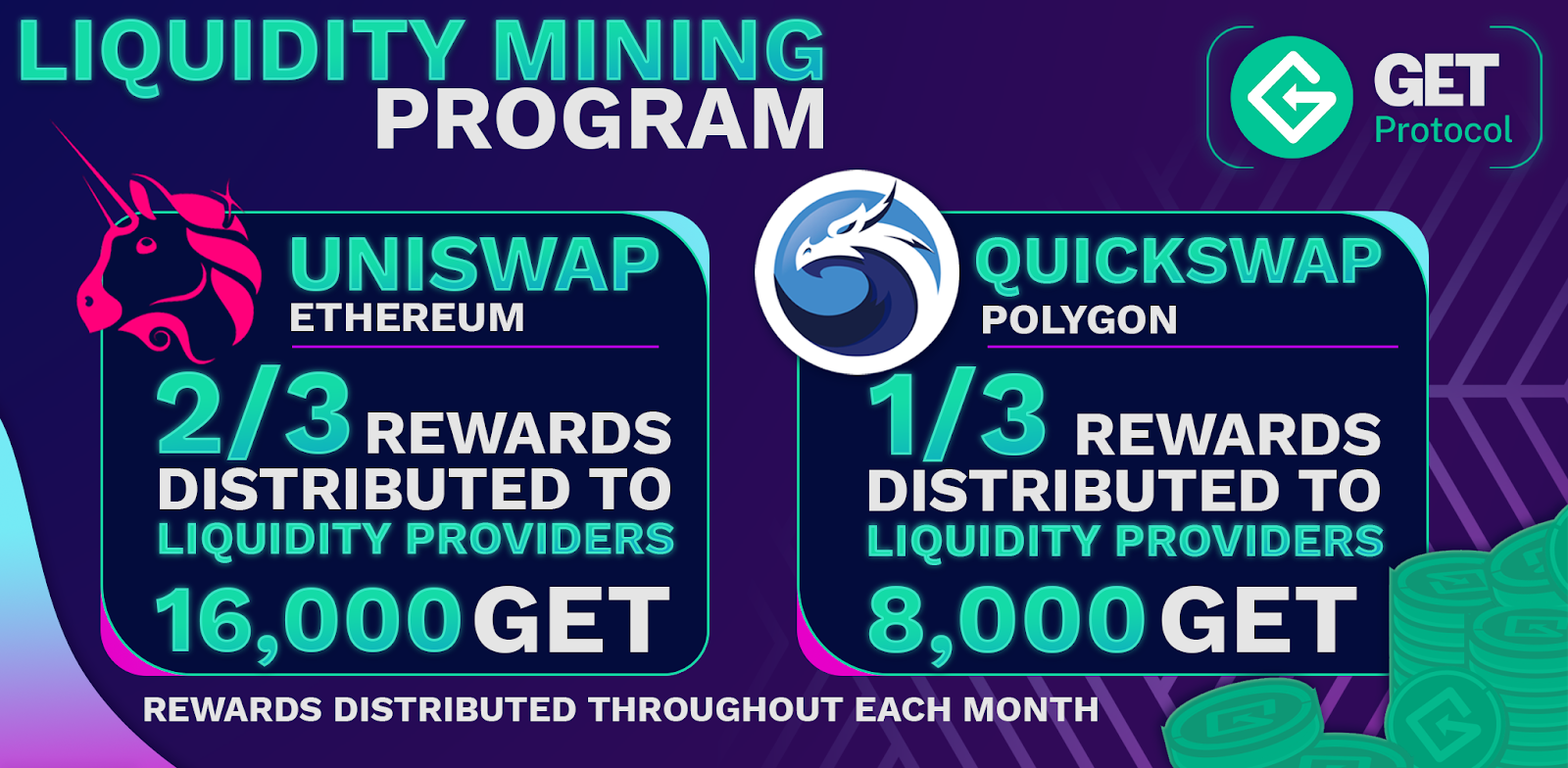 The Updated GET Protocol Liquidity Mining Program | by Colby Mort | Open  Ticketing Ecosystem | Medium