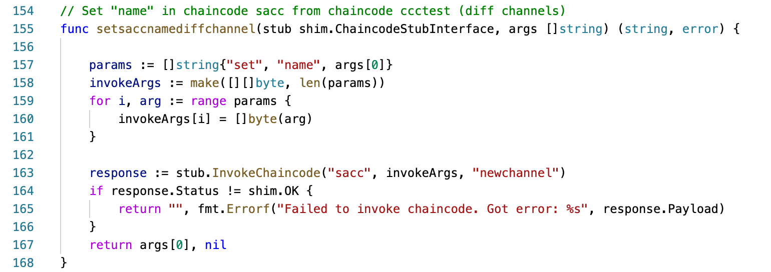Cross-Chaincode Invoking in Hyperledger Fabric | by KC Tam | Medium