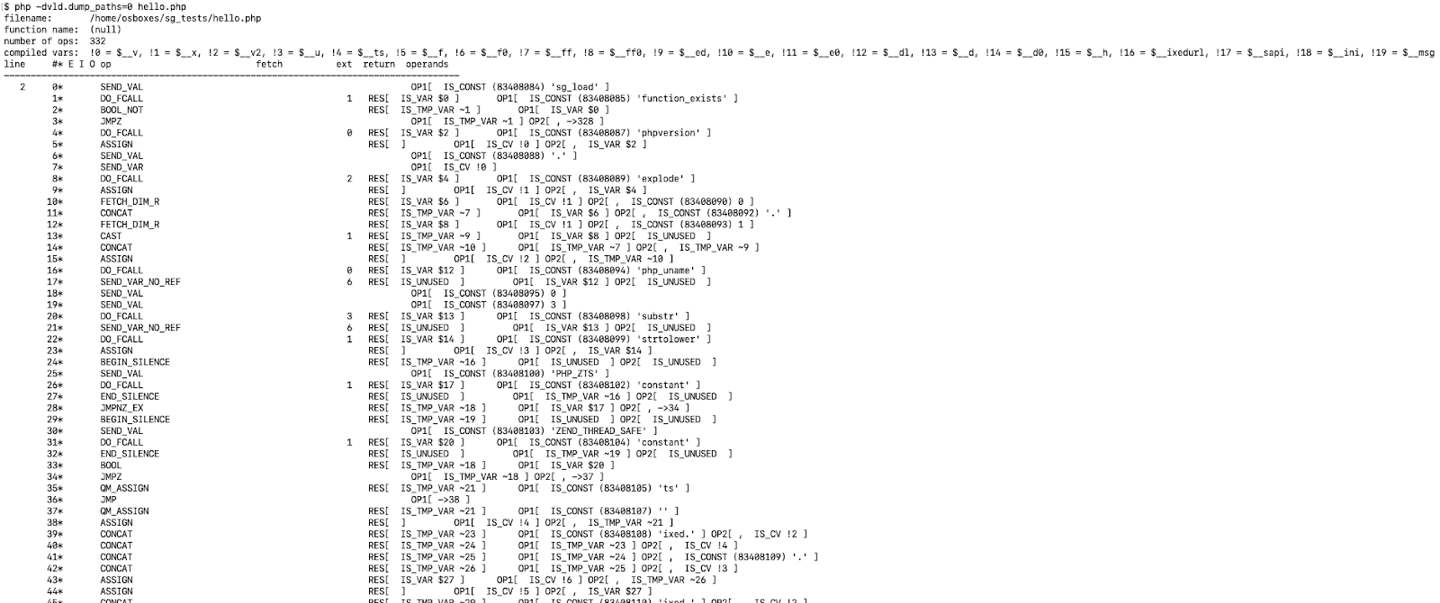Dumping PHP Opcodes Protected by SourceGuardian | by Chris Lyne | Tenable  TechBlog | Medium