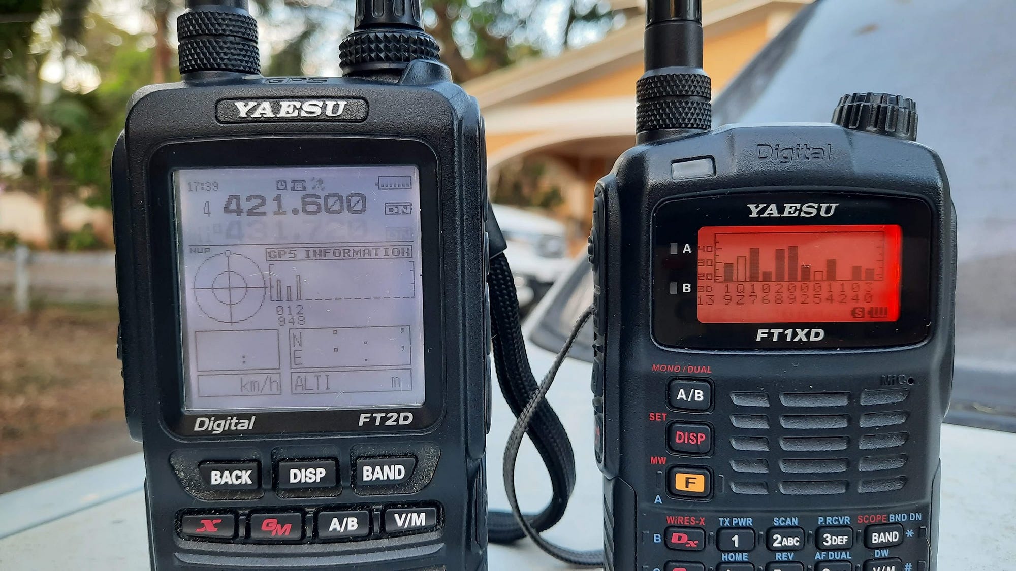 Yaesu FT70D, FT1D, FT1XD, FT2D, FT3D, FT5D comparison, by J. Angelo Racoma  N2RAC/DU2XXR, N2RAC