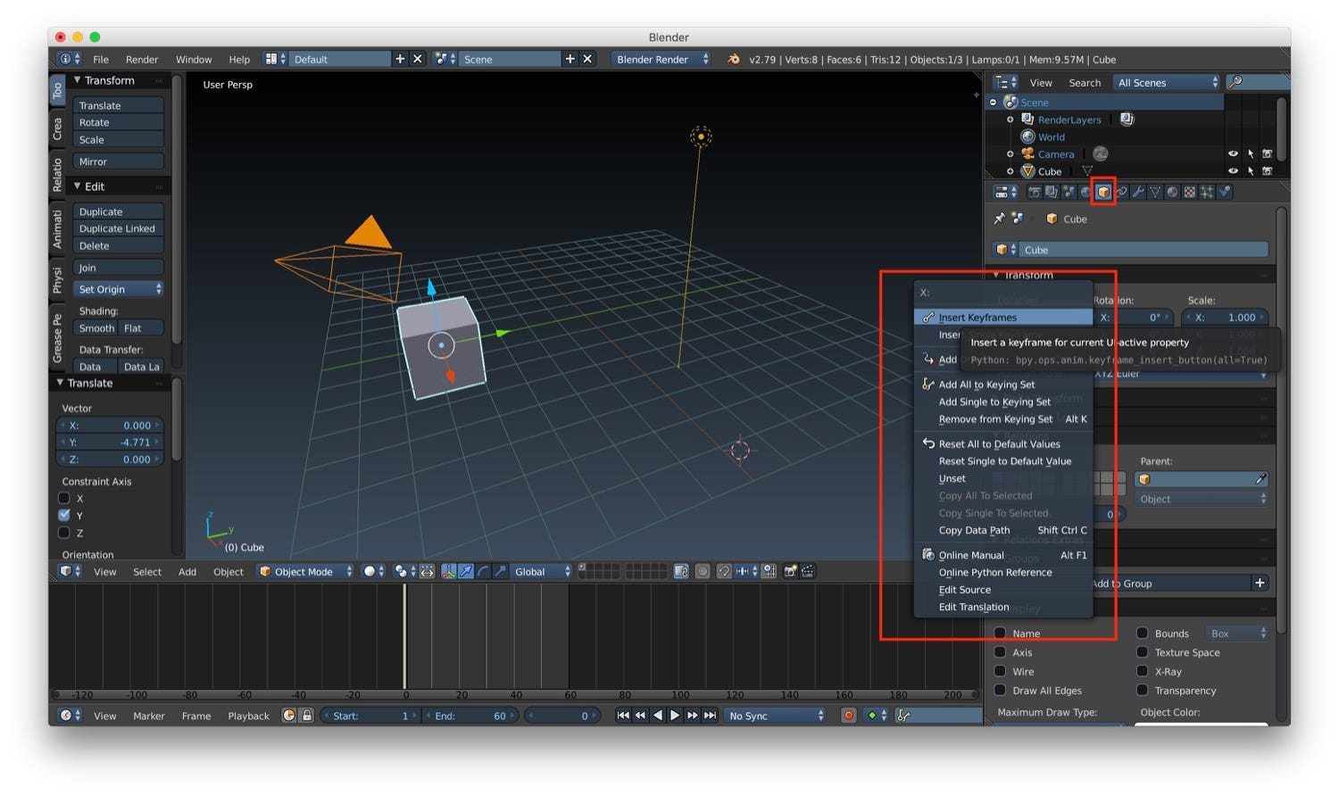 Blender tutorial: animation. In this new post of the series Blender… | by  Fabrizio Duroni | Medium