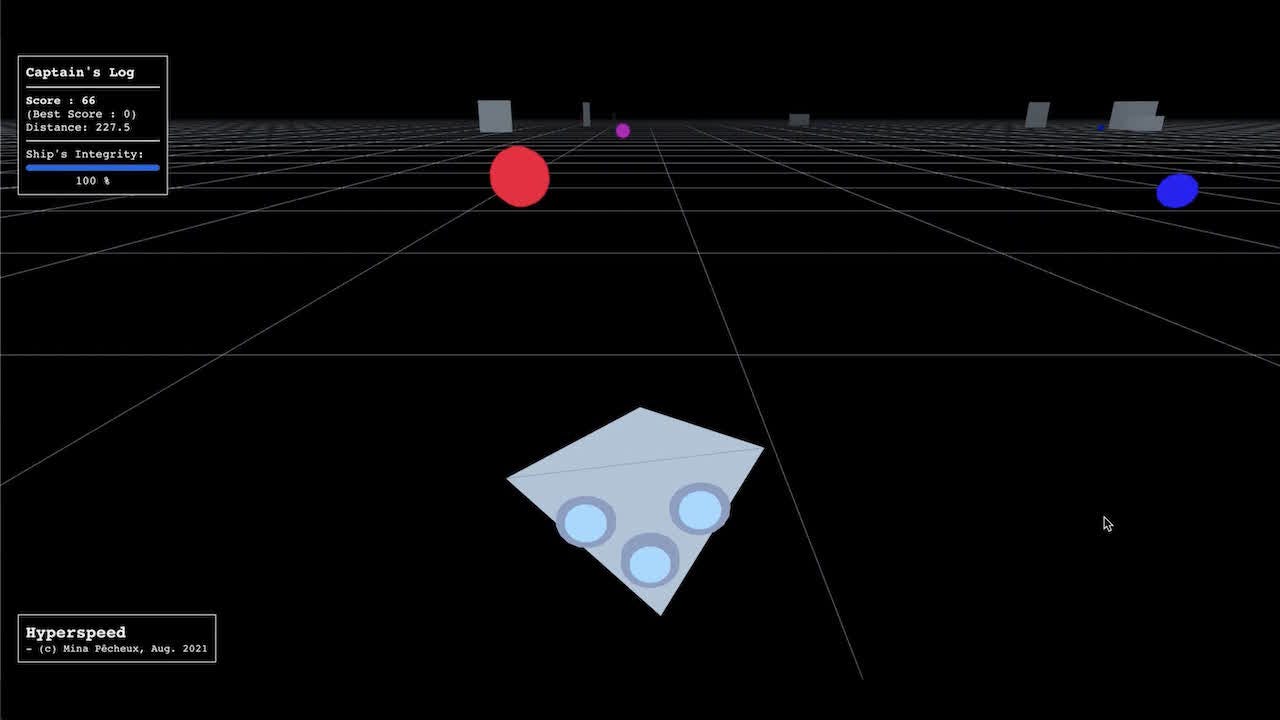 Turning the 2D web game Diep.IO into 3D using Three.js