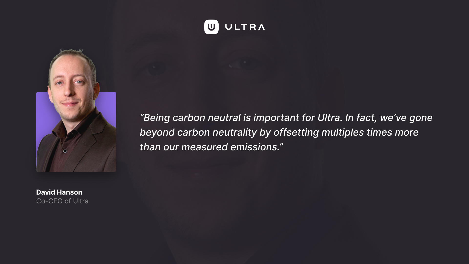 울트라의 블록체인은 CarbonNeutral®(탄소 중립) 인증을 받았습니다. | by CREAM ER | Ultra | Medium