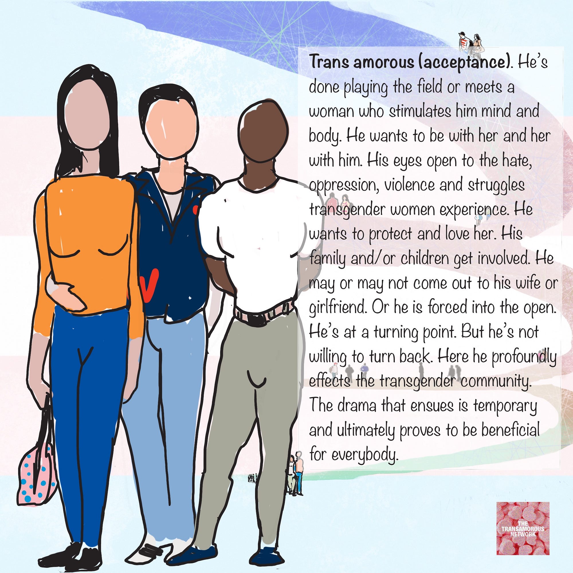 The Trans-Chaser To Transamory Journey: What It Looks Like | by Perry  Gruber | Be Yourself