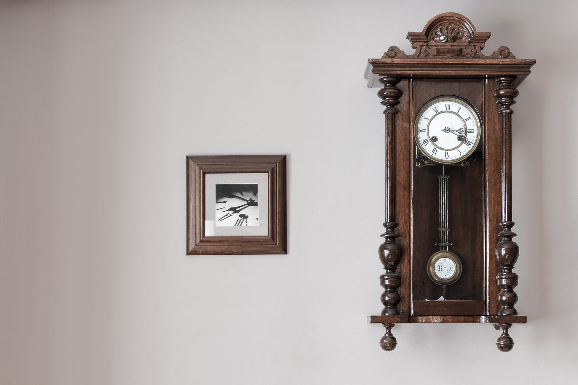 Old Pendulum Clock