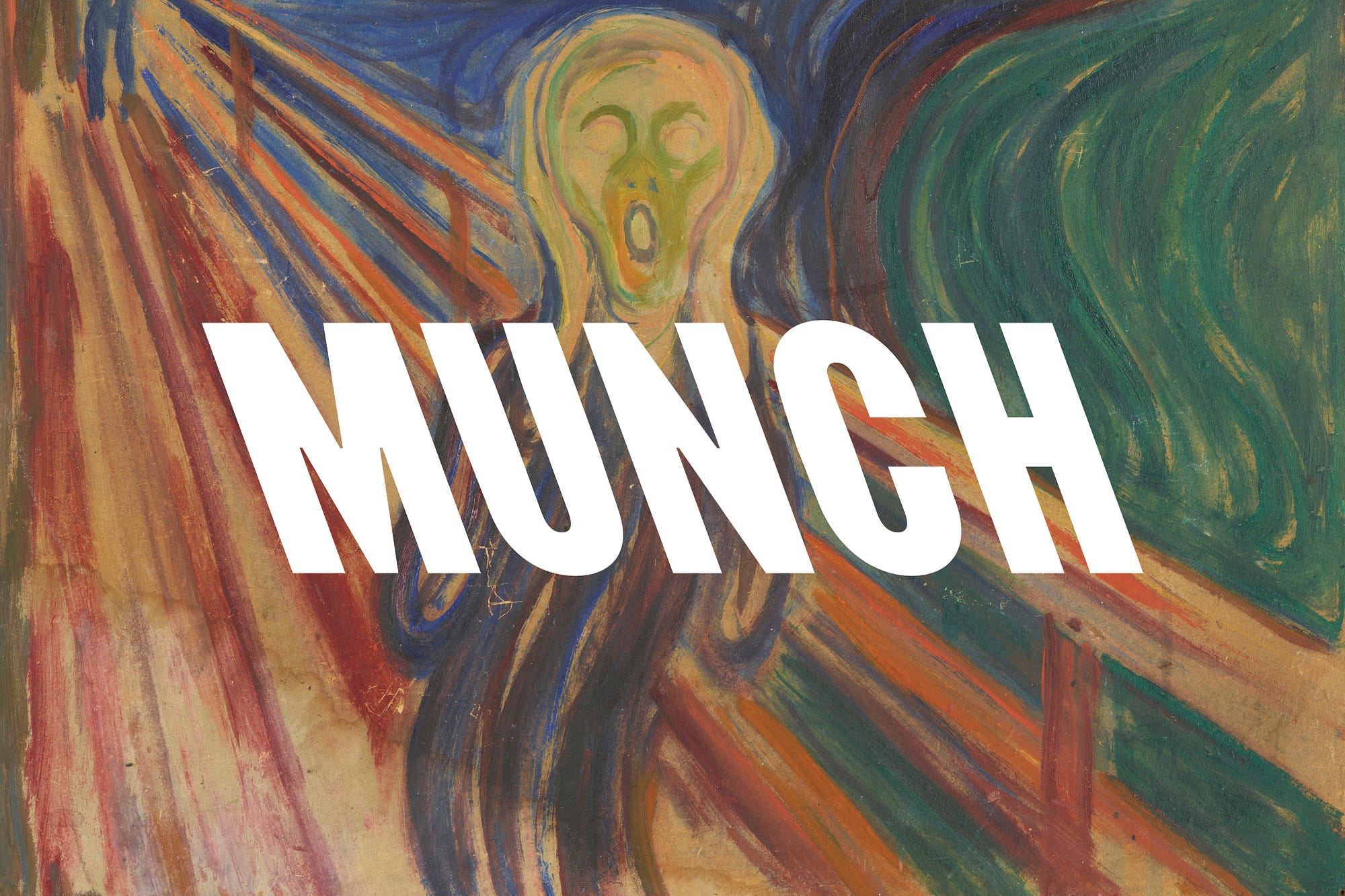 MUNCH. The leaning man | by Akihiro Takeuchi | Identity Design
