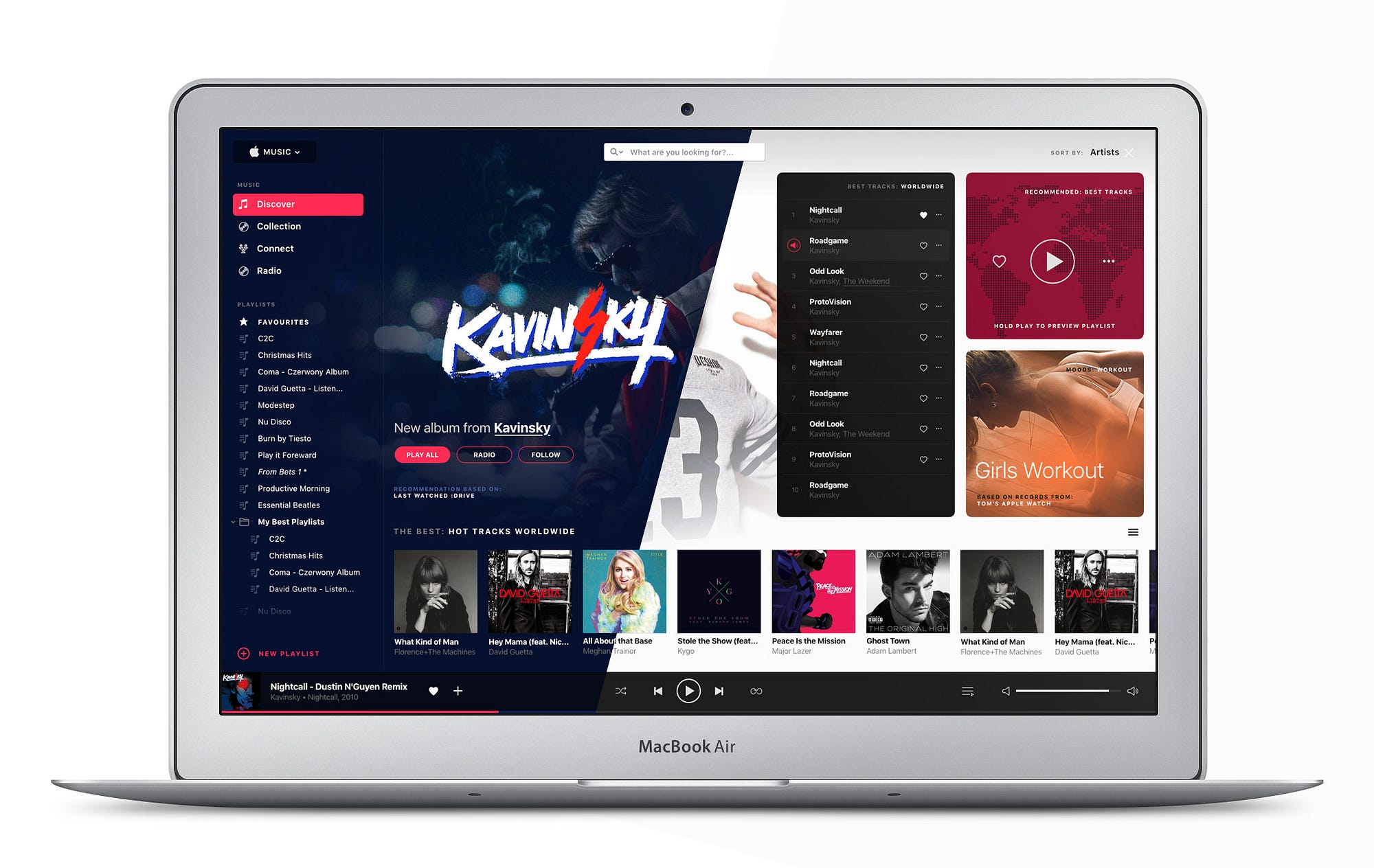 Apple Music Redesign: The Complete Desktop Experience. | by Tom