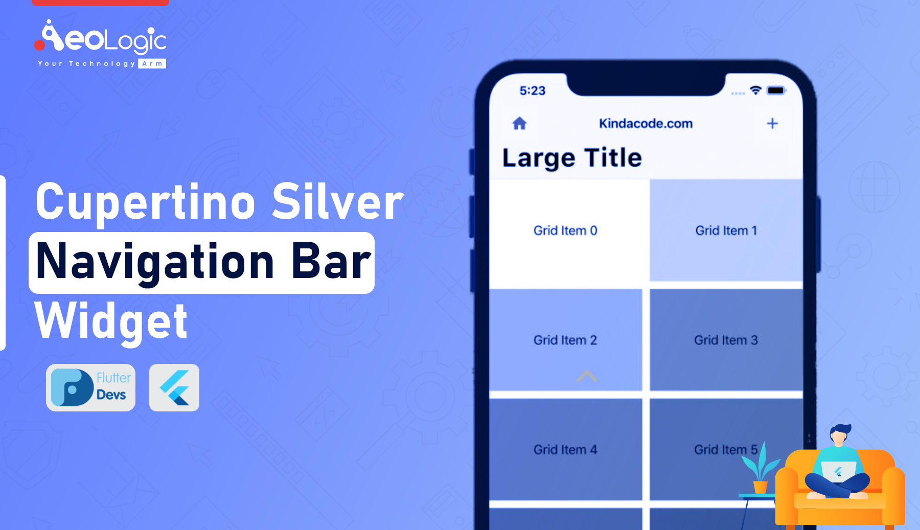 Cupertino Sliver Navigation Bar In Flutter | by vikas tiwari | FlutterDevs