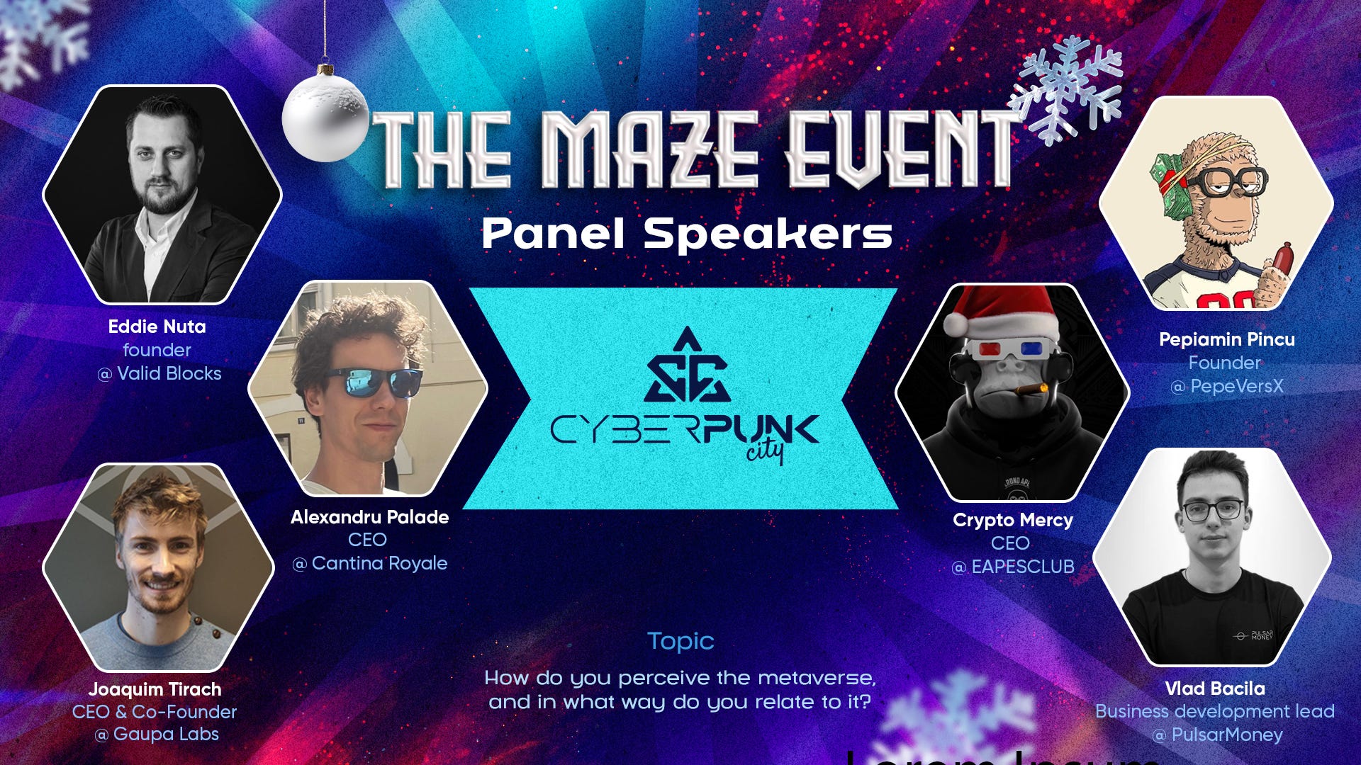 The Maze Event: A Recap of Triumphs and Challenges | by Cyberpunk City |  Medium