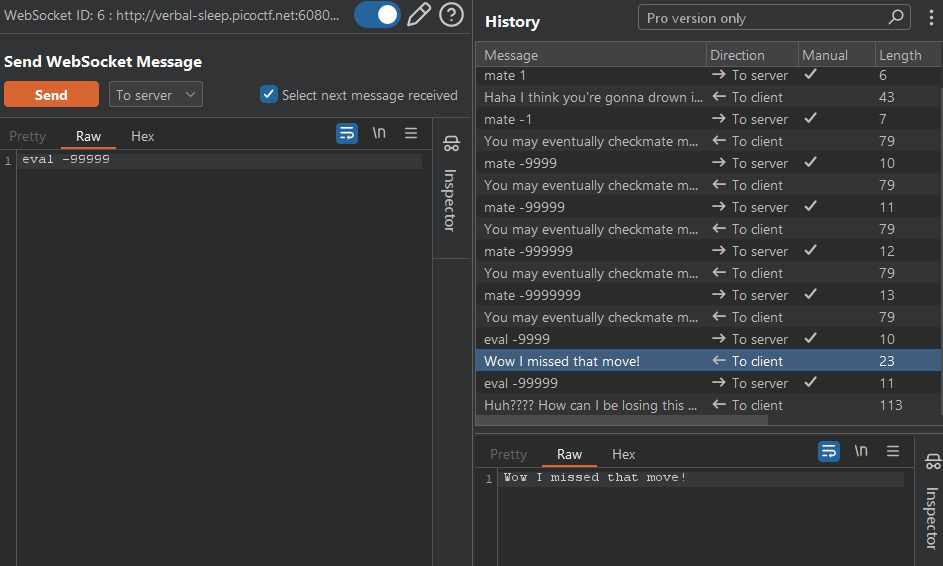 Website initial view