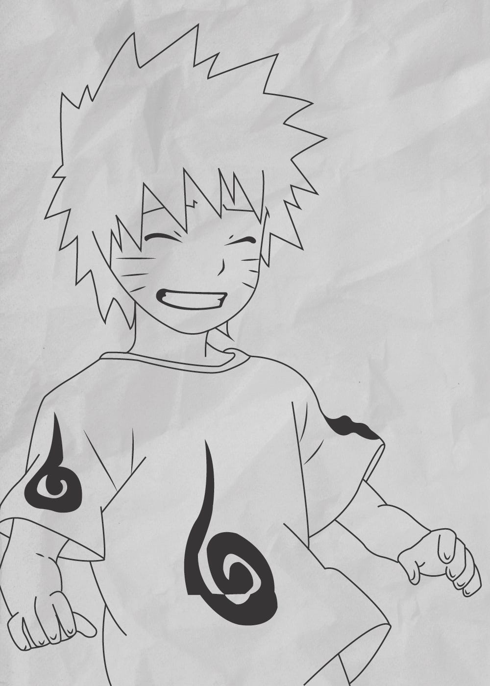 How to Draw Naruto Face  Step by Step - Storiespub - Medium