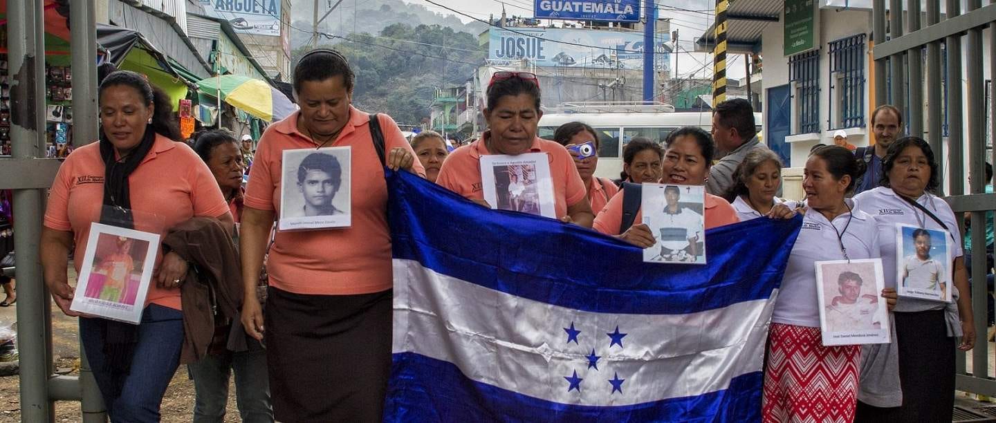 Caravana de madres centroamericanas tras el rastro de sus hijos