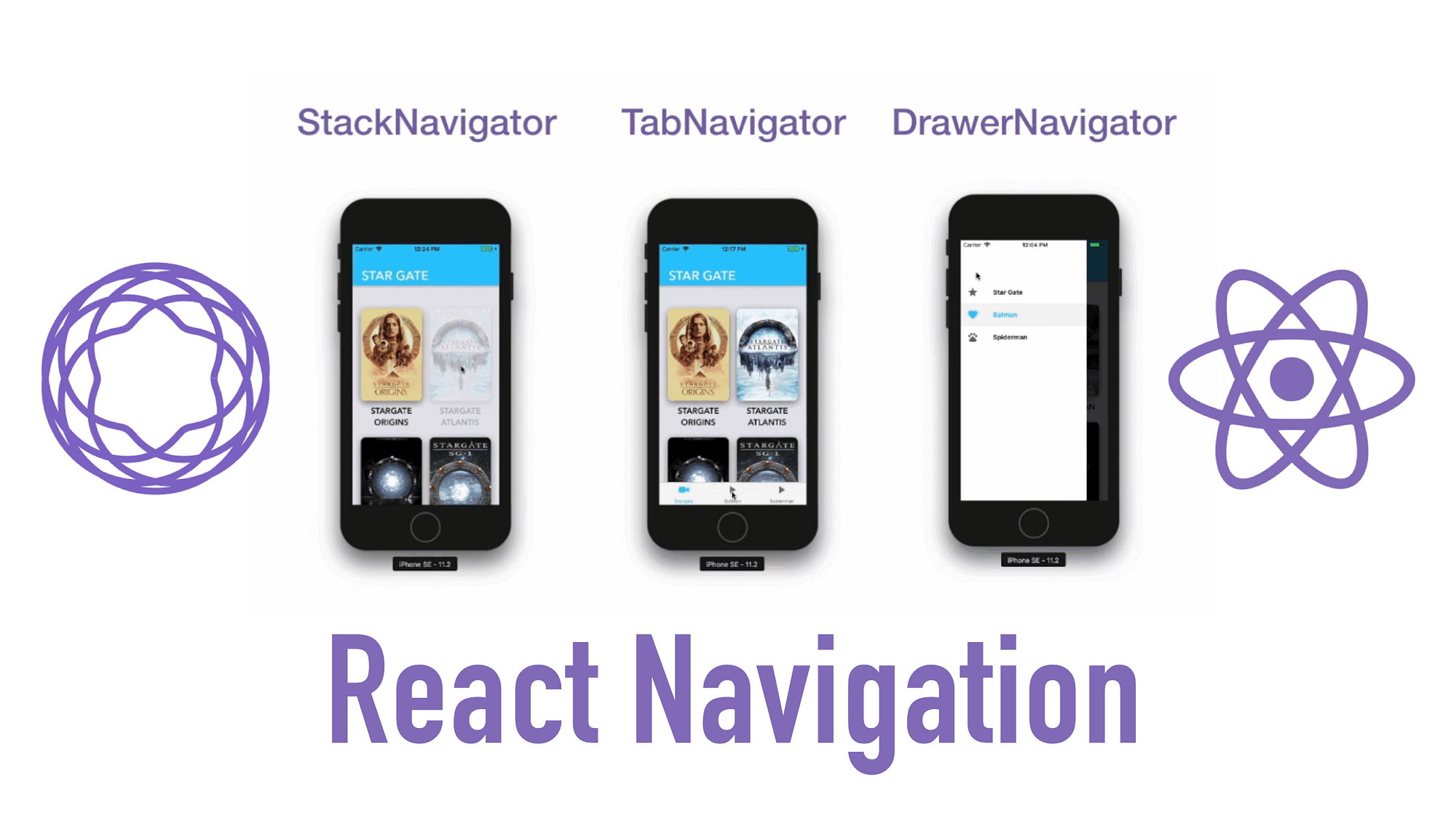 React навигация. Ios нативная навигация крошки.